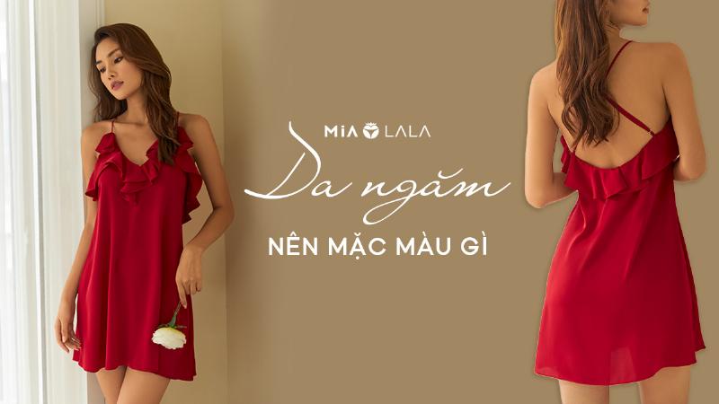 Màu Đỏ Đô Cho Da Ngăm