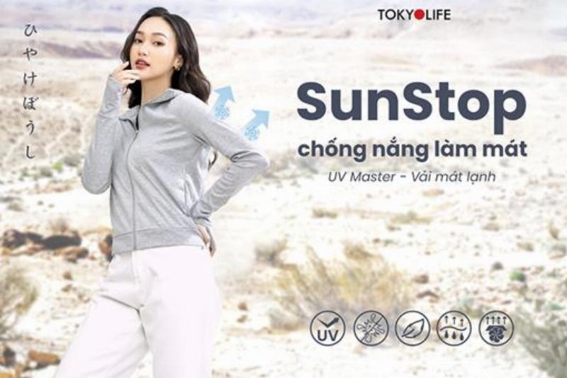 Áo chống nắng kiểu dáng đa dạng