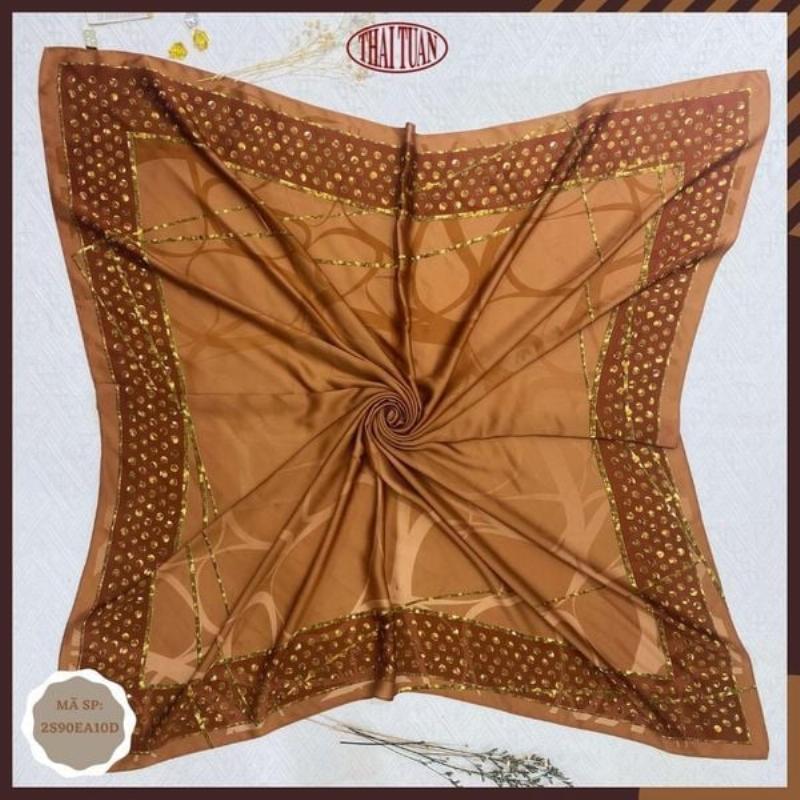 Áo dài học sinh cổ vuông phụ kiện