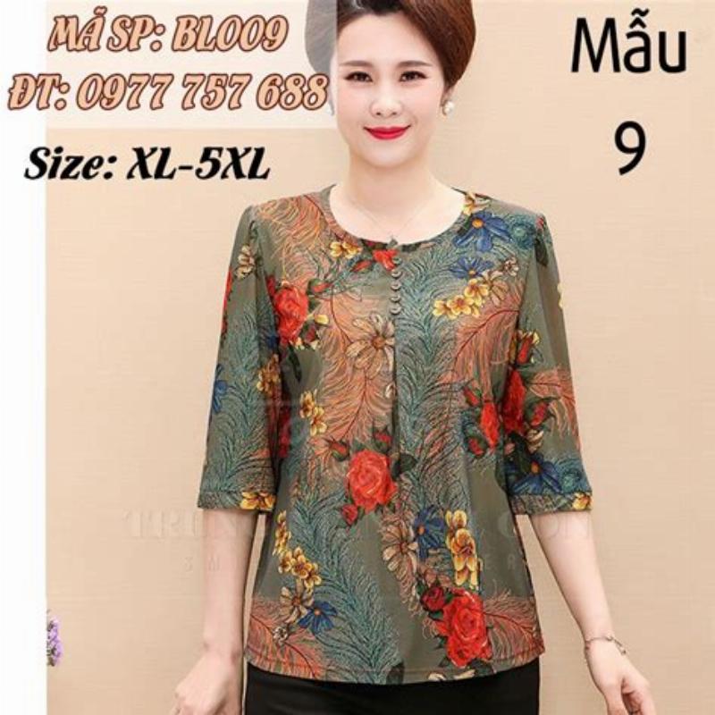 Áo kiểu trung niên đẹp tuổi 40