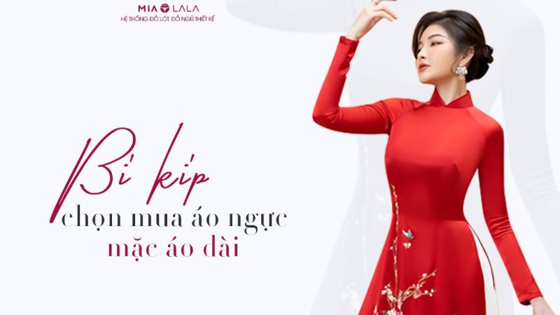 Áo lót không dây mặc áo dài