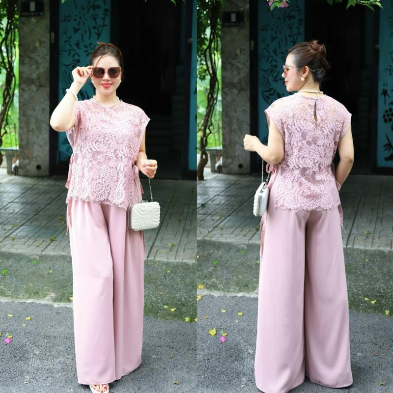 Bộ đồ trung niên cao cấp với kiểu dáng và màu sắc phù hợp