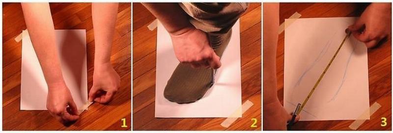 Các bước đo size giày nữ
