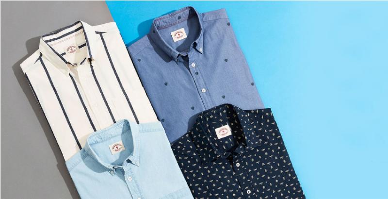 Hình ảnh minh họa các loại vải cotton phổ biến cho áo sơ mi nam tay dài như Poplin, Oxford, Twill