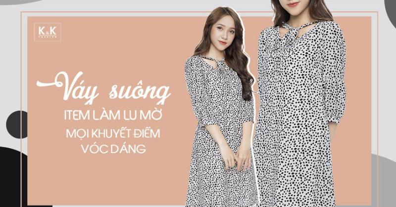 Đầm suông mới nhất cho mọi dáng người