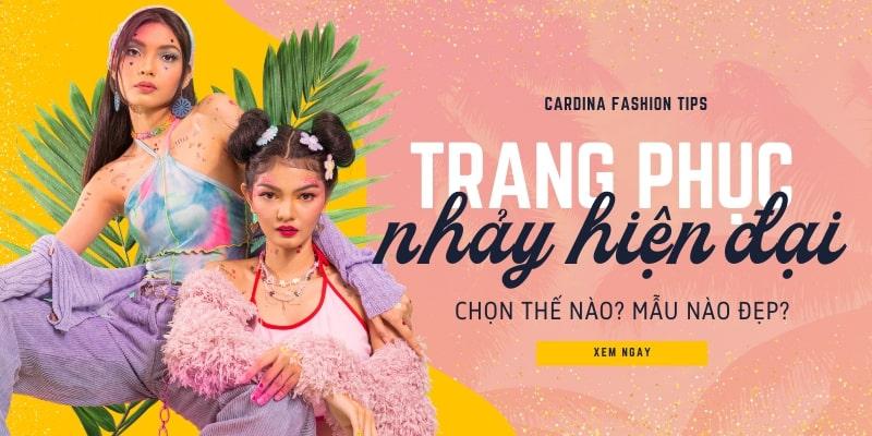 Bí quyết phối đồ nhảy hiện đại nữ cá tính và năng động.