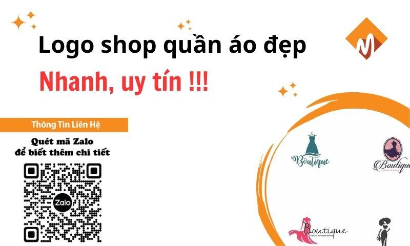 Thiết kế logo shop quần áo đẹp