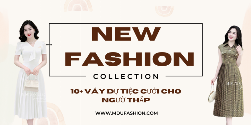 Váy cổ V tôn dáng cho người thấp