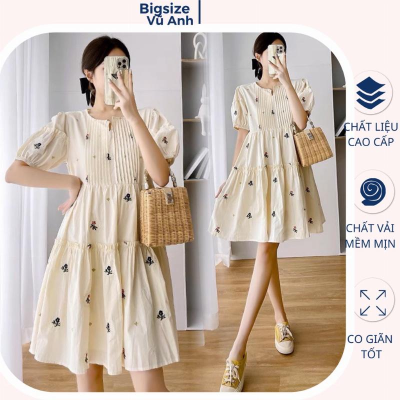 Váy hoa nhí vintage Hàn Quốc năng động trẻ trung