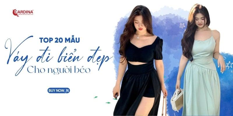 Váy maxi đi biển cho nữ béo
